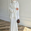 H2M Attached-Hijab Co-Ord Set